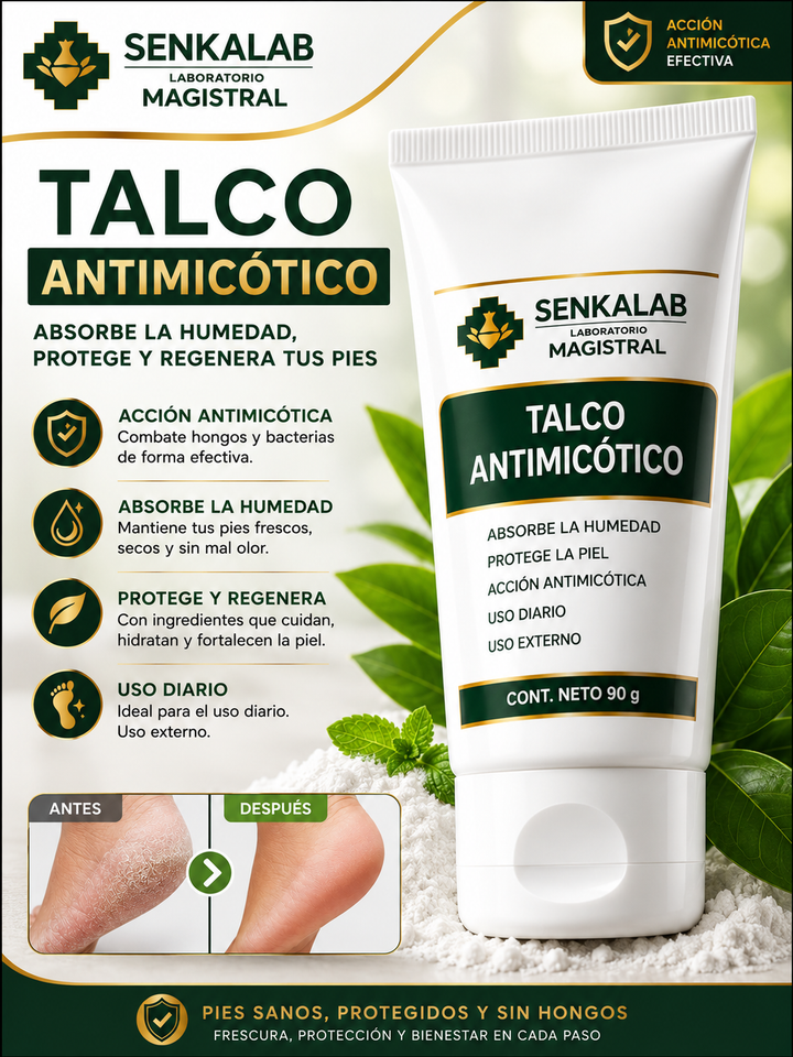 Talco Antimicótico en Crema