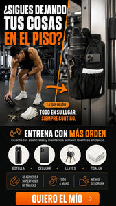 Bolso magnético para gimnasio