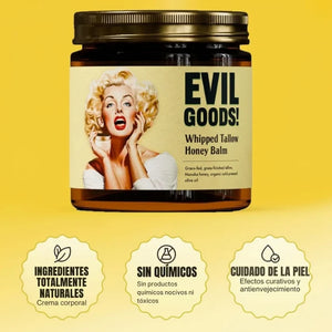 Bálsamo de Sebo de Res EVIL GOODS | Regeneración Profunda para Piel Seca