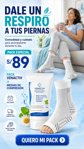 Pack de medias compresoras + venactiv